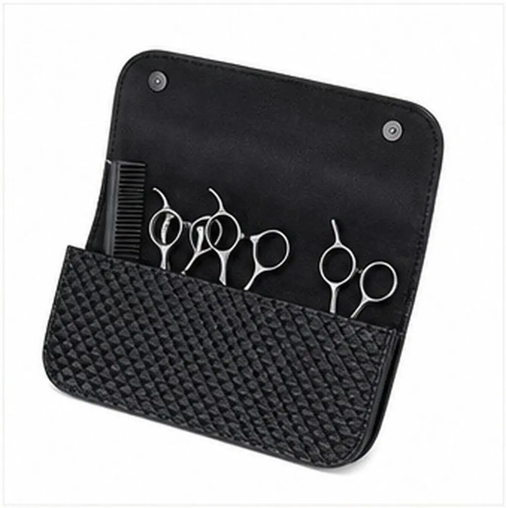 Scissor Organizer for Barbers Lightweight Compact Design Protects Scissors from Damage and Scratches Smooth Uniform