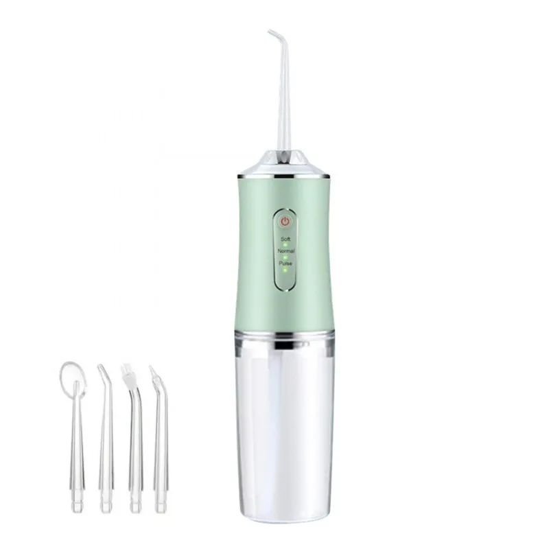 2026 Water Flosser Oral Irrigator for Teeth Cleaning USB Water Floss Jet Tooth Pick 4 Tips Dental Mouth Cleaner