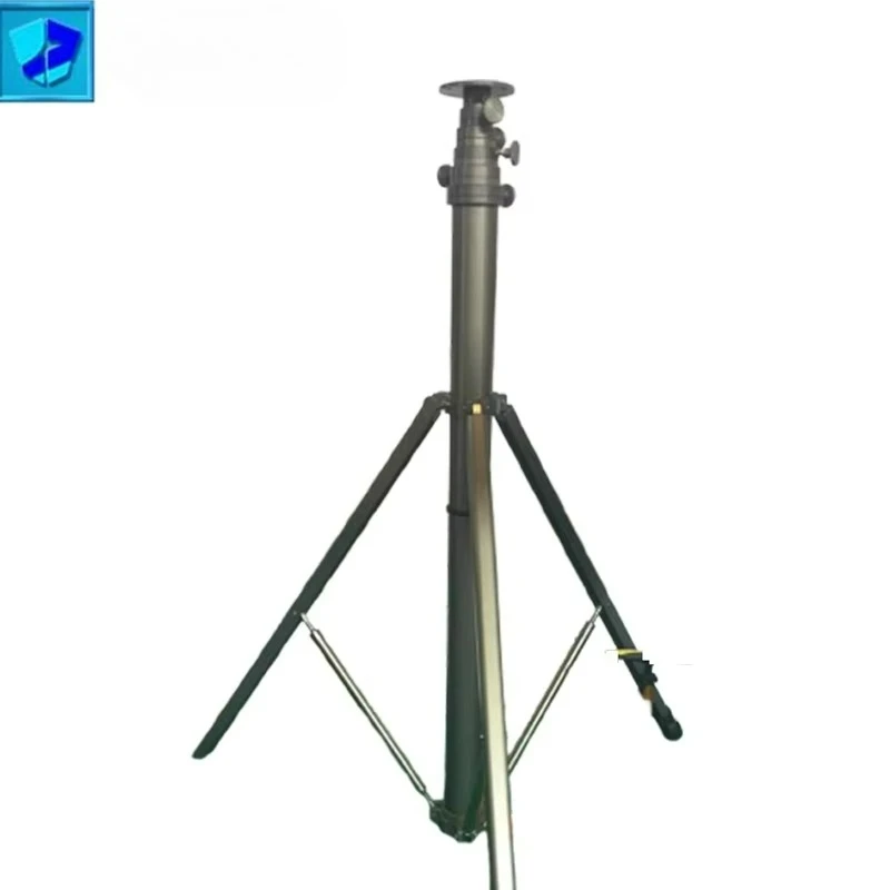 Lightweight Handwheel Mast Tripod Portable Adjustable Lifting Tool for Square Application for Workshop Lab Small Warehouse