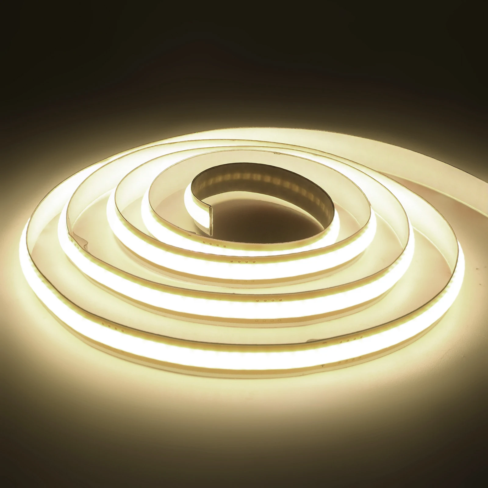 COB-LED-Streifenlichter, freier Schnitt, 400 LEDs/m, flexibles LED-Bandlicht, 3000 K, 4000 K, 6000 K, lineare Beleuchtung, 1–10 m, 12 V, 24 V, Heimdekoration