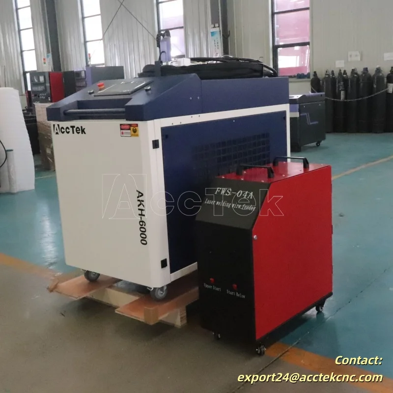 6000W Raycus MAX Laser Big Power Handheld Laser Welding Machine Portable Fiber Laser Welder Laser Welding Machine Price for Sale