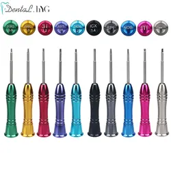 1PC Dental Implant Screw Driver Stainless Steel Micro Screwdriver with Handle for Implants Drilling Tool