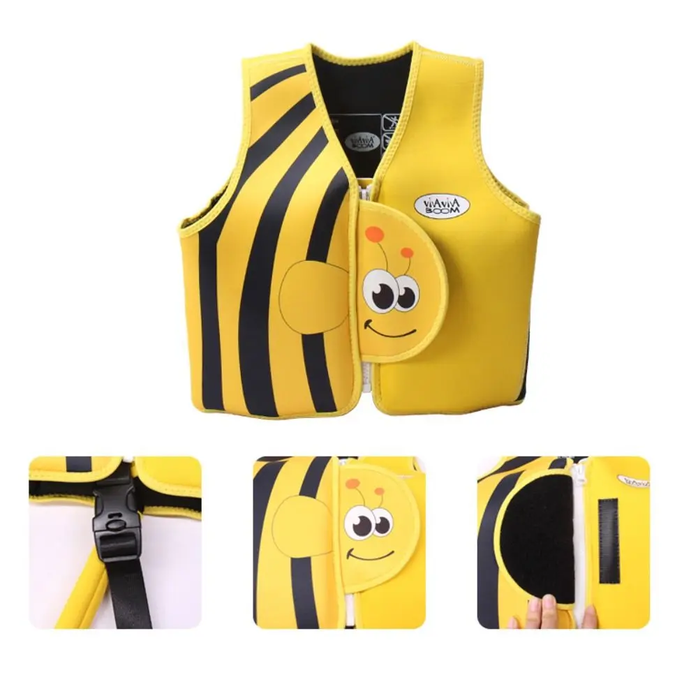 Not Falling Off Child Buoyancy Vest Anti Rollover Stable Baby Swimming Jackets Cartoon Adjustable Floating Vest Summer view 4