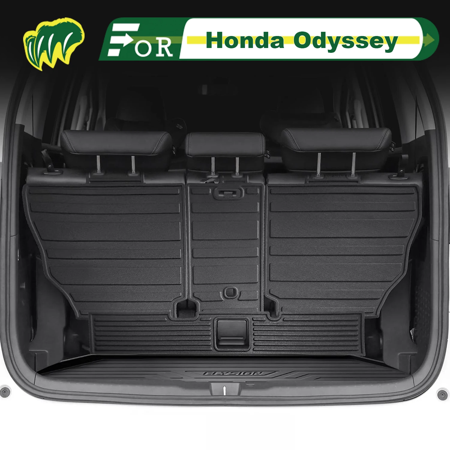 

Для Honda Odyssey 2015-2025 TPE индивидуальный коврик для багажника автомобиля всесезонный коврик для багажника 3D-образный коврик для багажника защитный коврик для спинки стула