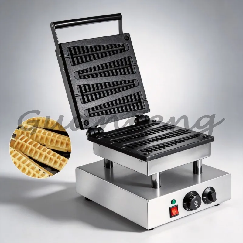 Commercial Pine Tree Shape Electric Waffle Maker Machine