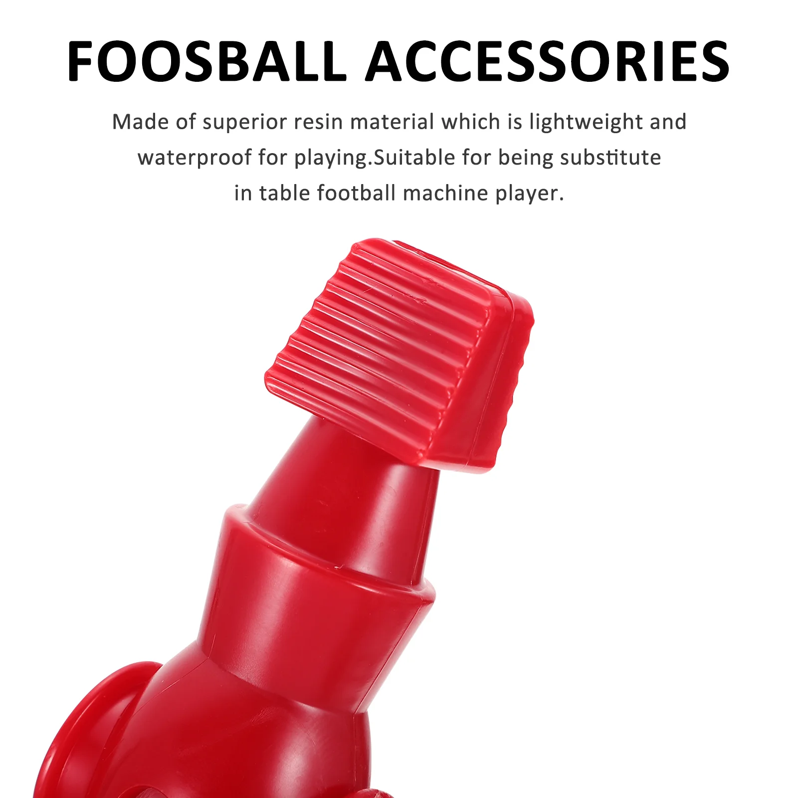 4 Pcs Foosball Replacement Players Accessories Soccer Figurine Table Football Supplies Figures