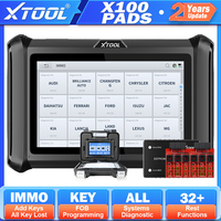 XTOOL X100 PADS IMMO Key Programming Tools All Key Lost OBD2 All System Diagnostic Scaner Upgraded of X100 PAD X100PAD2 EEPROM