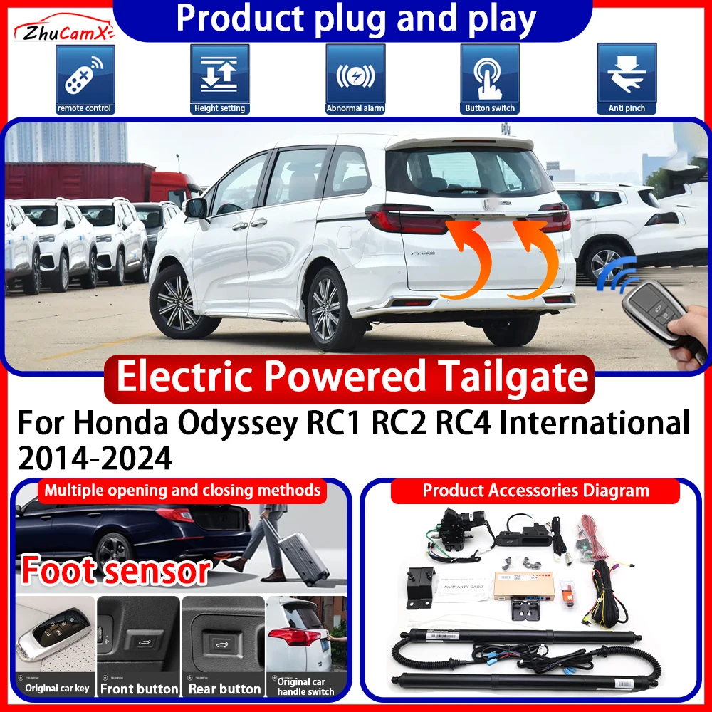 

Electric OEM Powered Tailgate for Honda Odyssey RC1 RC2 RC4 International 2014-2024 anti pinch Smart Intelligent Control Gate