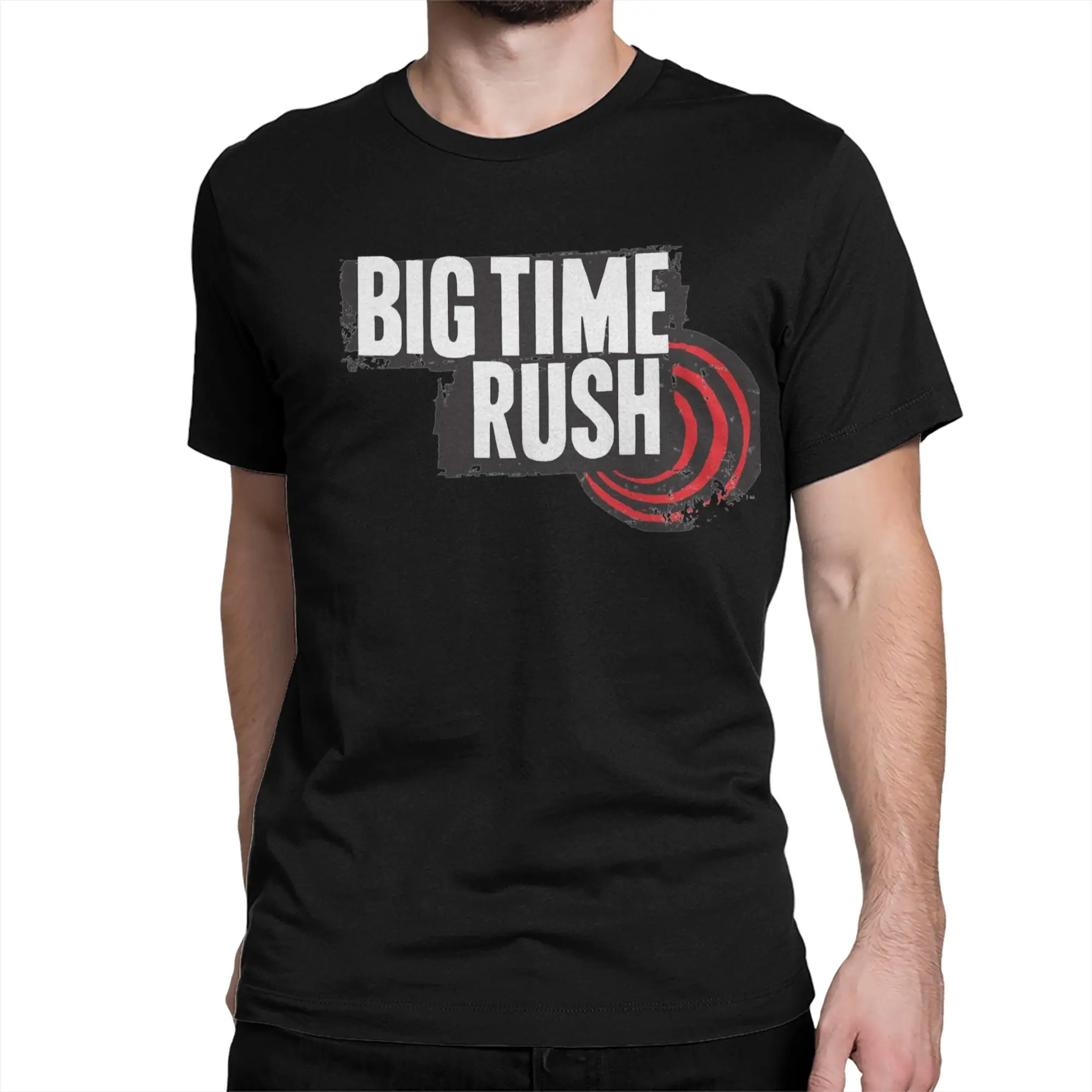Big Time Rush Band T-Shirt for Men Women  Funny Pure Cotton Tees Round Collar Short Sleeve T Shirt New Arrival Clothes