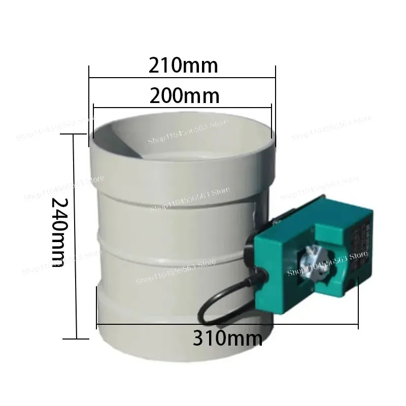 AC220V type electric air valve pressure reducer, suitable for various specifications of pipelines