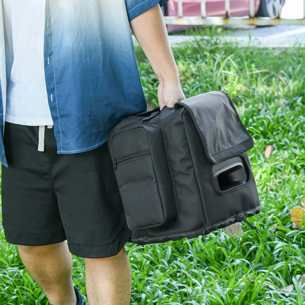 Speaker Cover Shockproof Protective Speaker Case with Side Microphone Storage Bag for JBL PartyBox Encore Essential