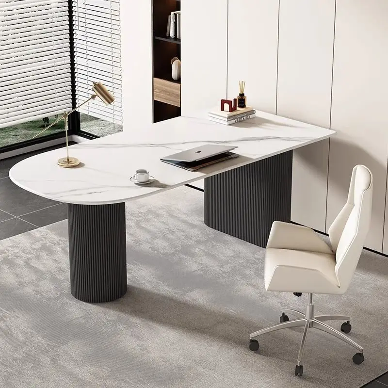 Design Large Office Desk Display Study Modern Computer Gaming Standing Office Desk Decoration Escritorio Oficina Home Furniture