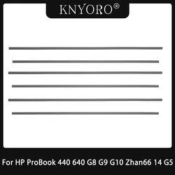 Laptop Bottom Case Rubber For HP ProBook 440 G8 G9 G10 640 G8 G9 G10 Zhan66 14 G5 Notebook Replacement Rubber Pad Bumper Strip