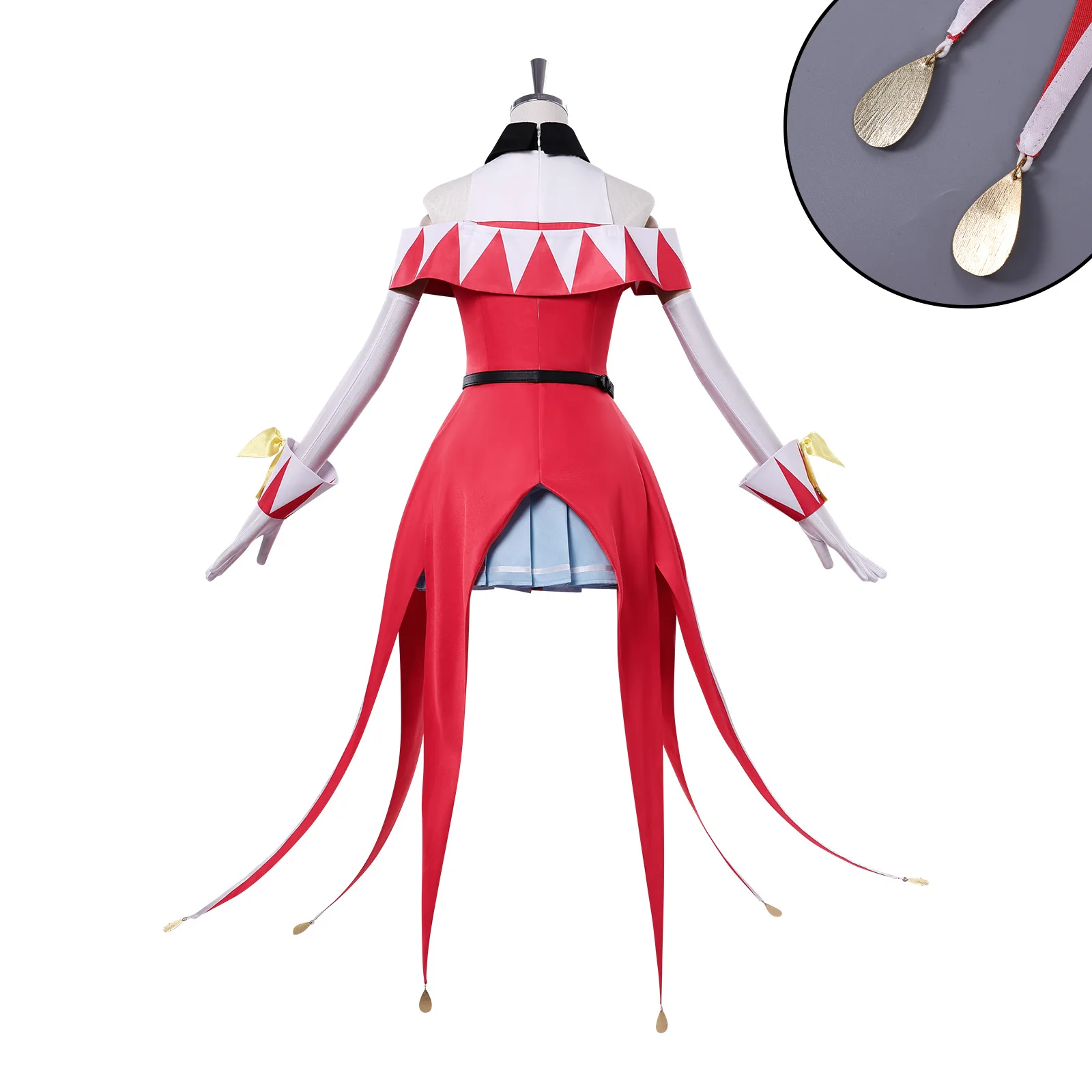 Luce Rubis The Exiled Heavy Knight Style Clown Cosplay Full Costume Women Cos Anime Halloween Party Stage Carnival Convention view 3