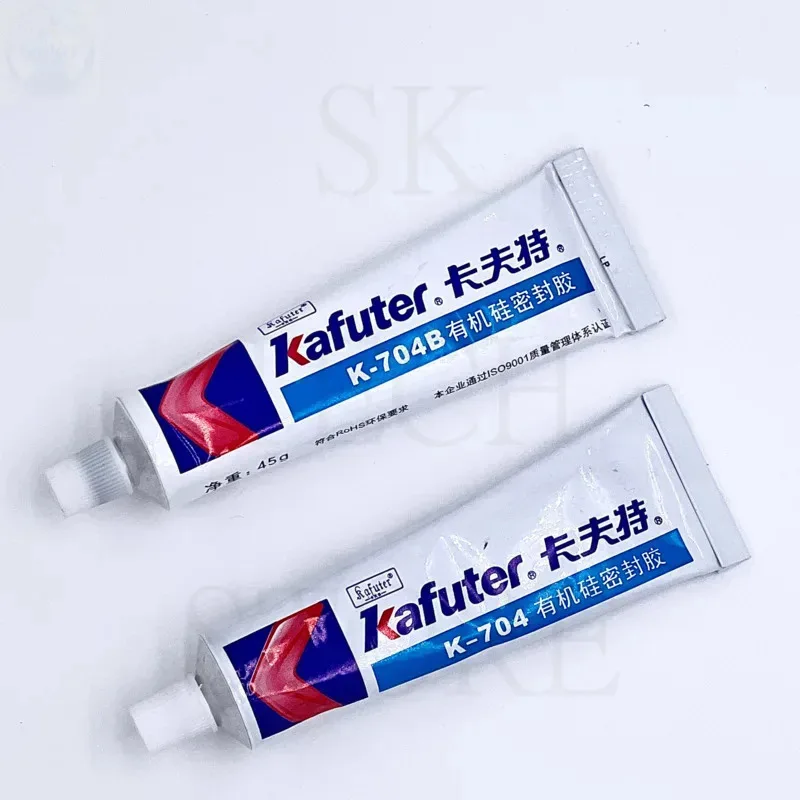 Kafuter K-704 704B White balck Transparent Silicone Industrial Adhesive Glue 45g Glue diy panel glue Bathroom Kitchen Shelves