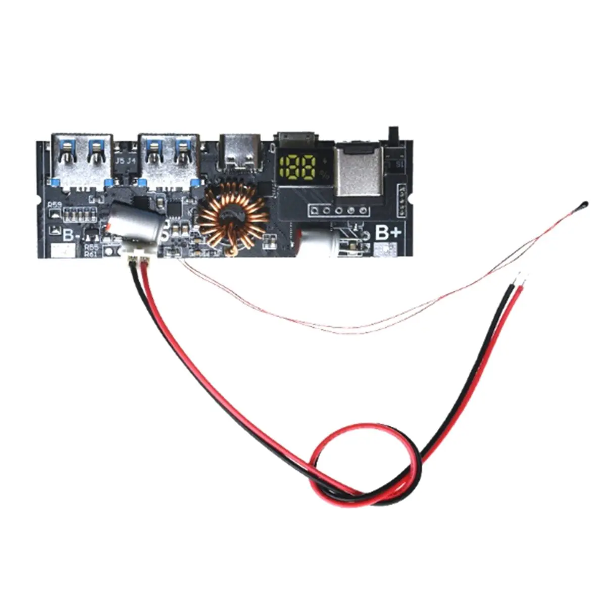 Y505A*☀▃3S Bidirectional PD Power Bank Module for 6 Port 65W Fast Charge DIY Mobile Power Motherboard Kit
