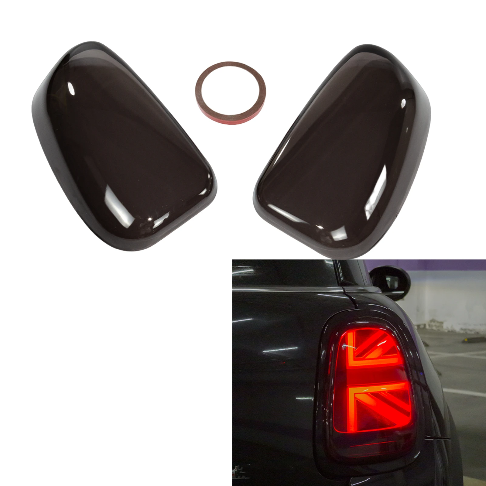 For MINI Cooper Countryman R60 2011-2016 Rear Light Cover Tail Lamp Shade Shell Taillight Shield Cap Case Housing