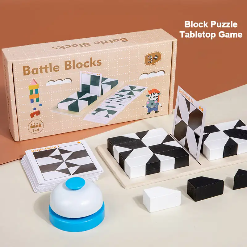 Children's Puzzle Hidden Block Puzzle Toys Spatial Thinking and Imagination Training Parent-child Interactive Tabletop Games