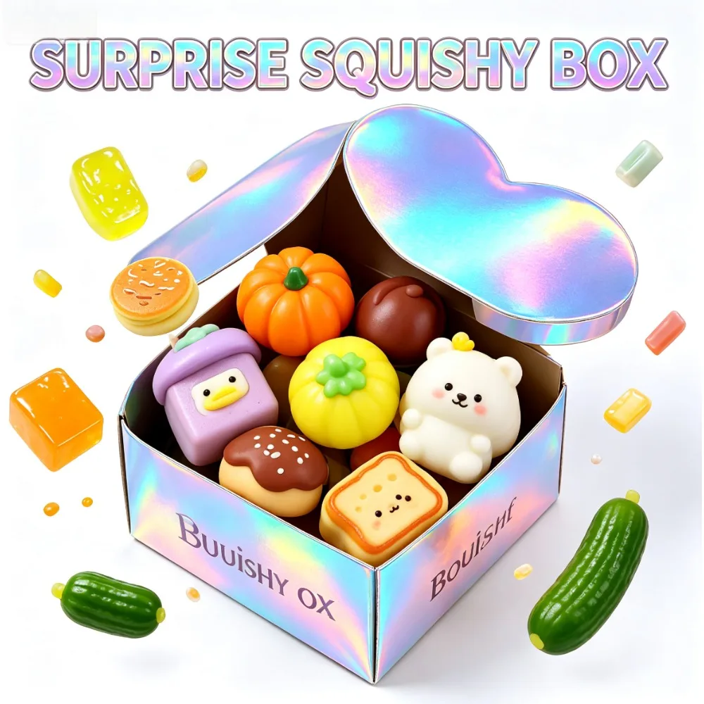 

More than 100 varietiesSilicone Super Soft SquishyAnxiety Relief Squishy