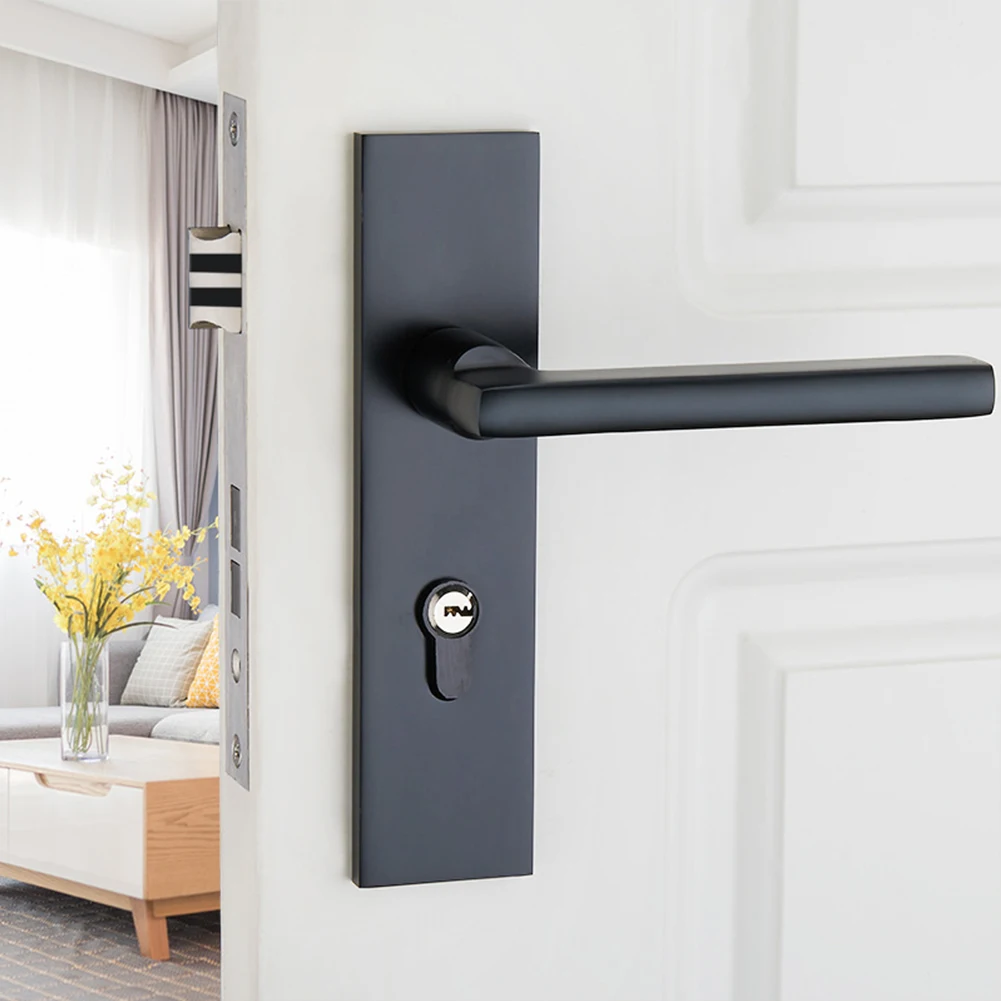 

HANDLE Door Handle Heavy Duty Lockable Portable Security Handle Heavy Duty Security Door Iron Sheet Mortise Locks