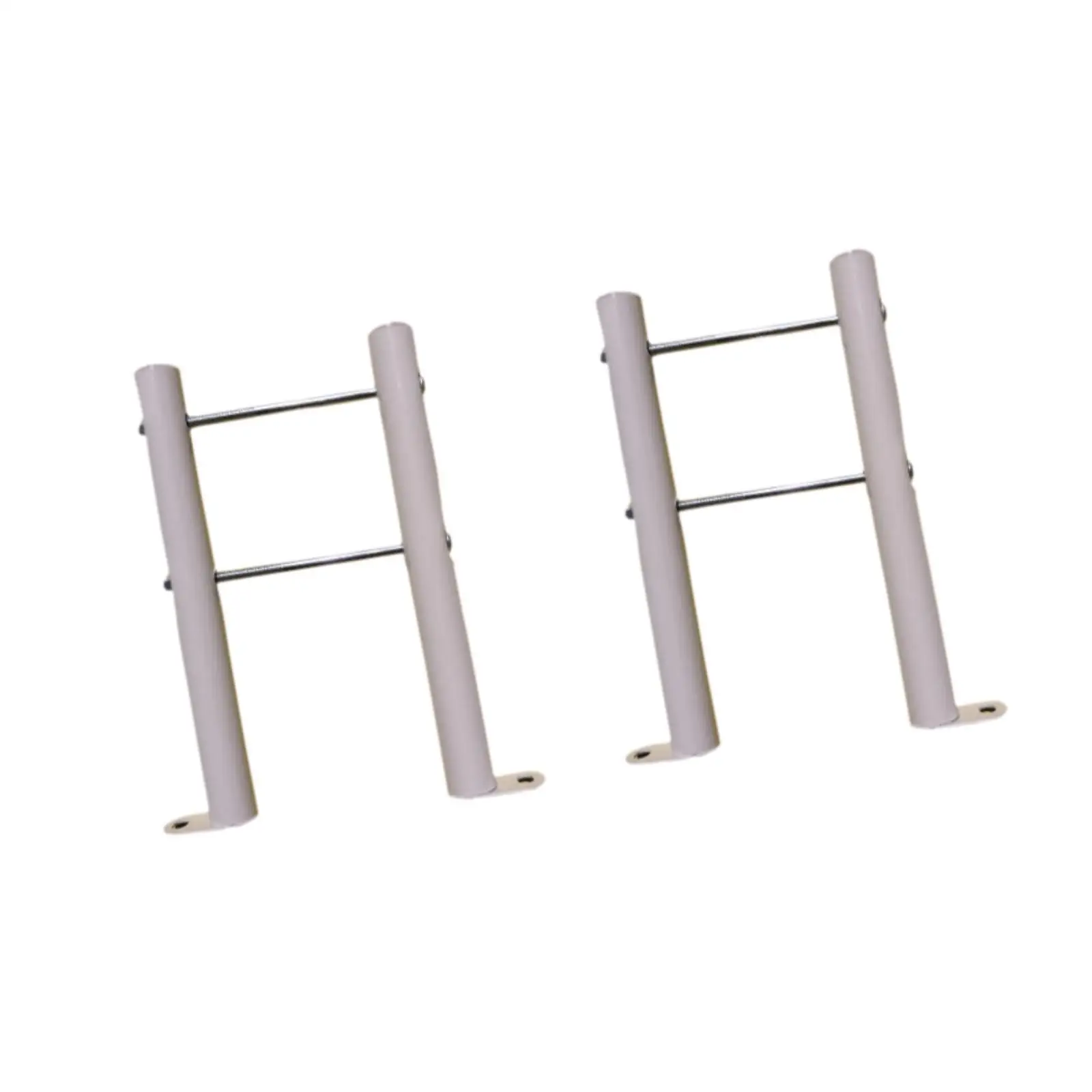 2x Radiator Floor Brackets Cast Iron Radiator Feets Portable Sturdy Space Saving