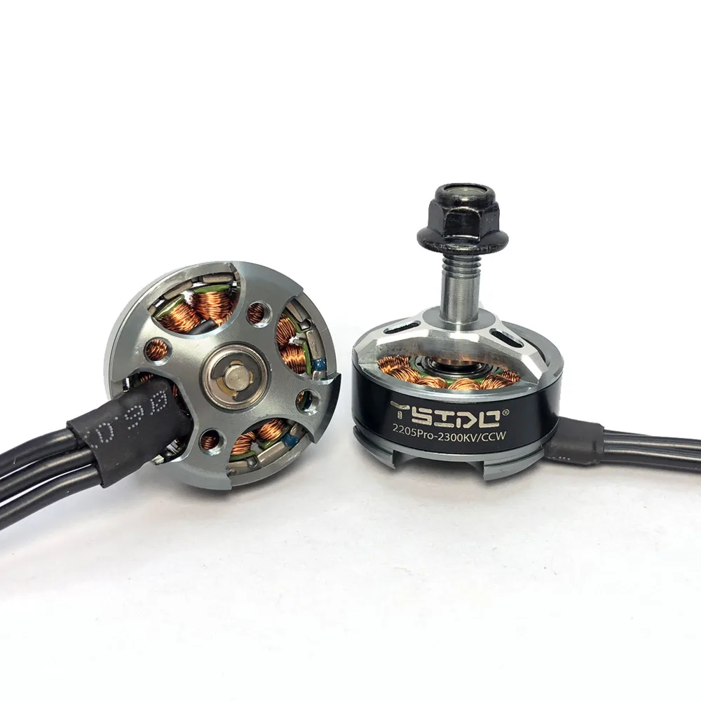 YSIDO 2205PRO 2205 2300KV CW CCW Motor sin escobillas para FPV RC QAV250 X210 Racing Drone multicóptero