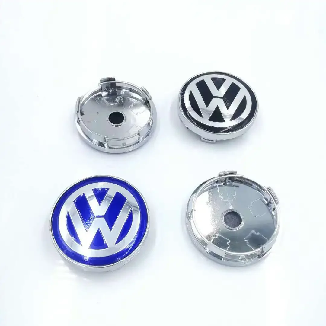 

40 шт. 60 мм для Volkswagen Golf Passat Beetle CC Bora Polo Touareg Tiguan VW, центральная крышка колеса, колпак автомобиля, значок, эмблема, логотип