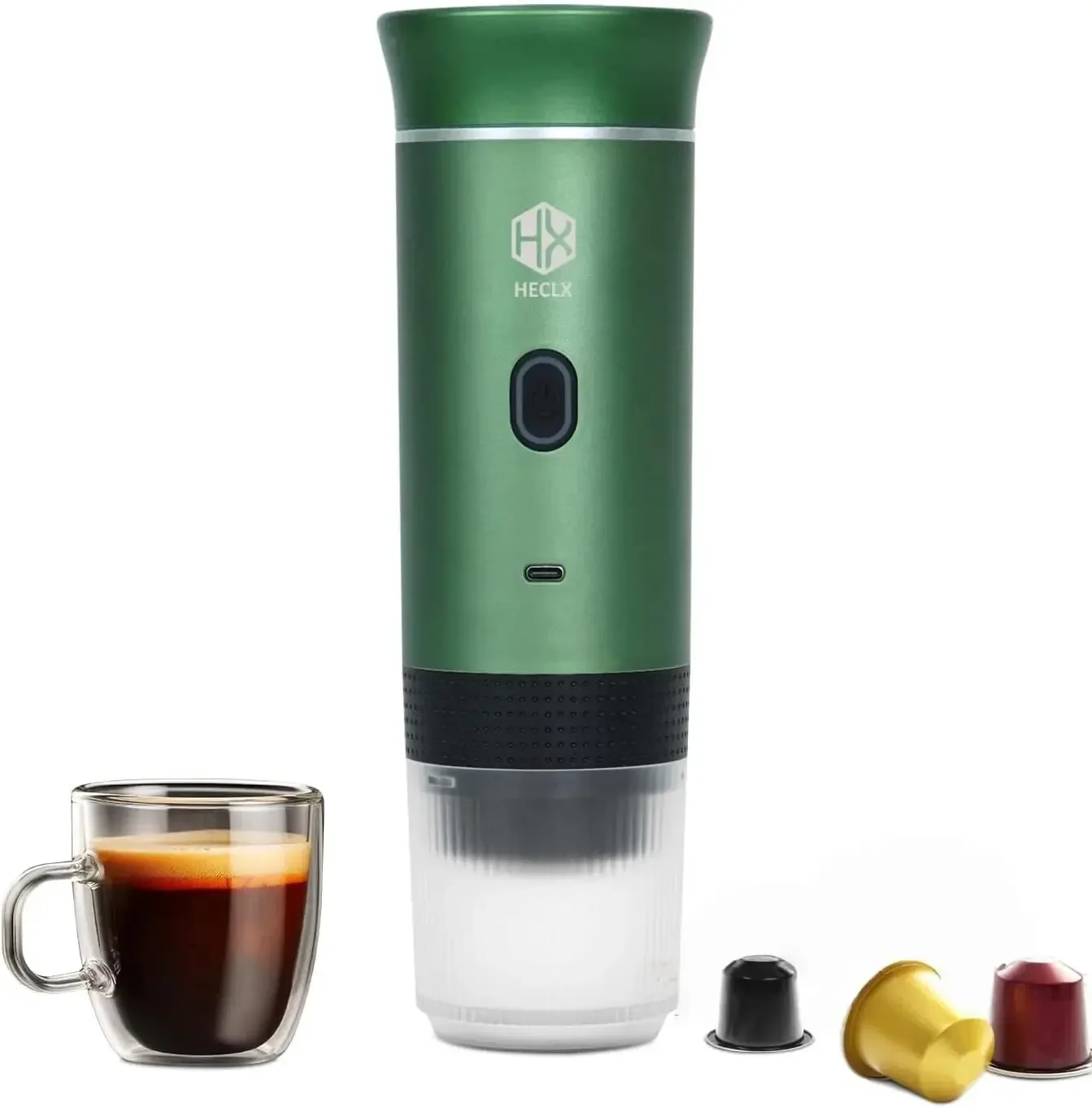 Máquina de café expresso portátil para viagens, picopresso cafetera portatil viagem acampamento máquina de café expresso bateria operado