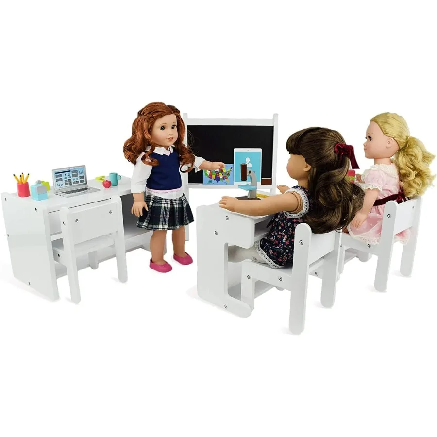 18-Zoll-Puppenmöbel (komplettes Klassenzimmer-Set)