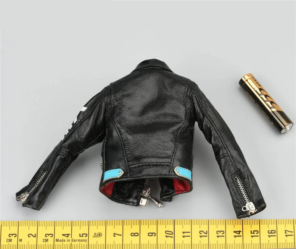 BOX STUDIO BOX-004 Beauty Fashion Female Soldier Action Doll Leather Coat Tops Hollow Shoe Toys Model For 12
