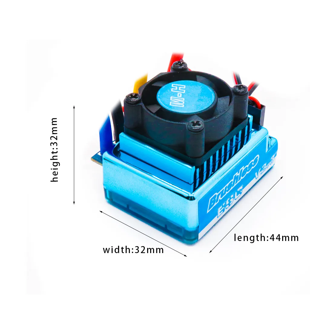 RC Waterproof Brushless ESC 45-80A Speed Controller for RC Crawler wltoys Hsp Redcat hpi axial Traxxas Tamiya RC Car