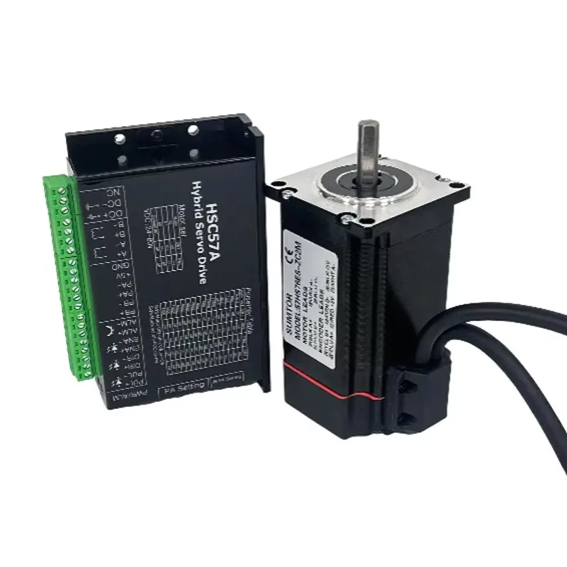 Nema 23 Stepper Motor 1.9N.M 57HS76ES-ZC2M Motor Driver Kit Encoder 2-Phase for 3D Printer Accessories