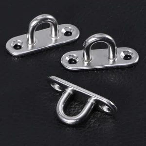 Heavy Duty Duty Stainless Steel hooks, wall assembly, u, boat, ceiling hanger, ring, garage, network, form D, stainless pillow, 1 pc, 5pcs 10 Main Sales Support TV ceiling - №7