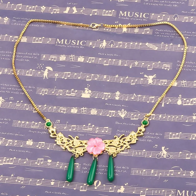 

The Apothecary Diaries Anime Maomao Cosplay Necklace Hairpin Brooch Kawaii Decorative Accessories Jewelry Gift