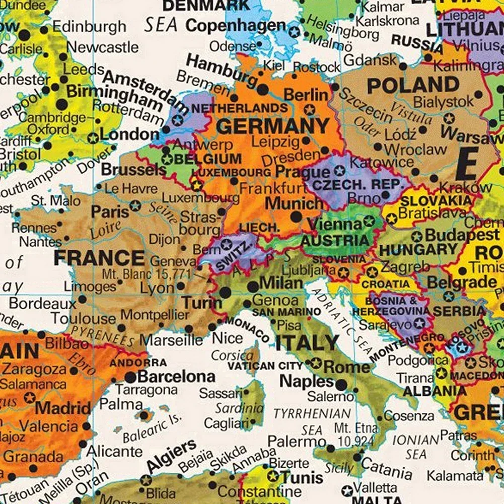 120 * 80 cm Mapa świata Plakat Dekoracja ścienna Vinly Vintage Dekoracja na płótnie Biuro Artykuły szkolne Mapa podróży do domu