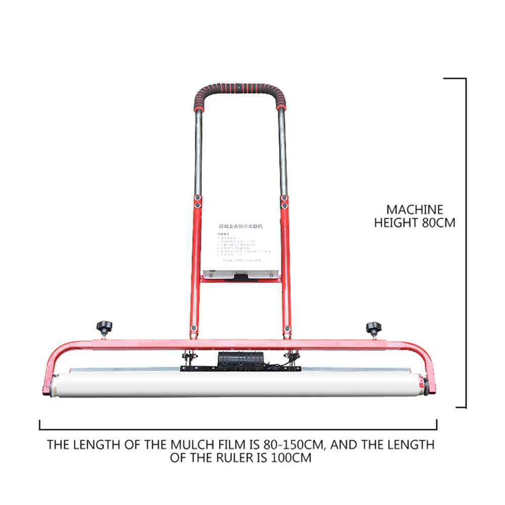 80-150cm 24V 6AH Electric Concrete Polisher level Floor Vibration Ruler Mortar Vibrator Screed Concrete Leveling Machine