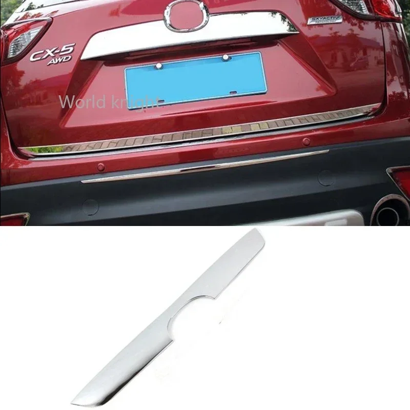 Front Grille Grill Hood Engine Cover Rear Trunk Lid Cover Trim Tailgate Door Cover FIT FOR MAZDA CX-5 CX5 2012-2014 ABS