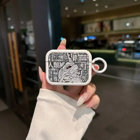 Neon Genesis Evangelion Asuka hörlursfodral söt skönhet lämplig för AirPods 1 2 3 4Pro tecknat fodral högtid pojkar födelsedagspresenter 8 best sales Hörlurar Evangelion - №3