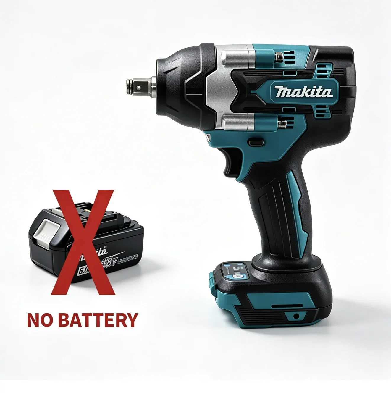 Makita DTW700 18V Cordless Impact Wrench Brushless 1/2 Inch Drive 700Nm Torque 1000Nm Nut Busting Auto Stop 4 Speed - view 5
