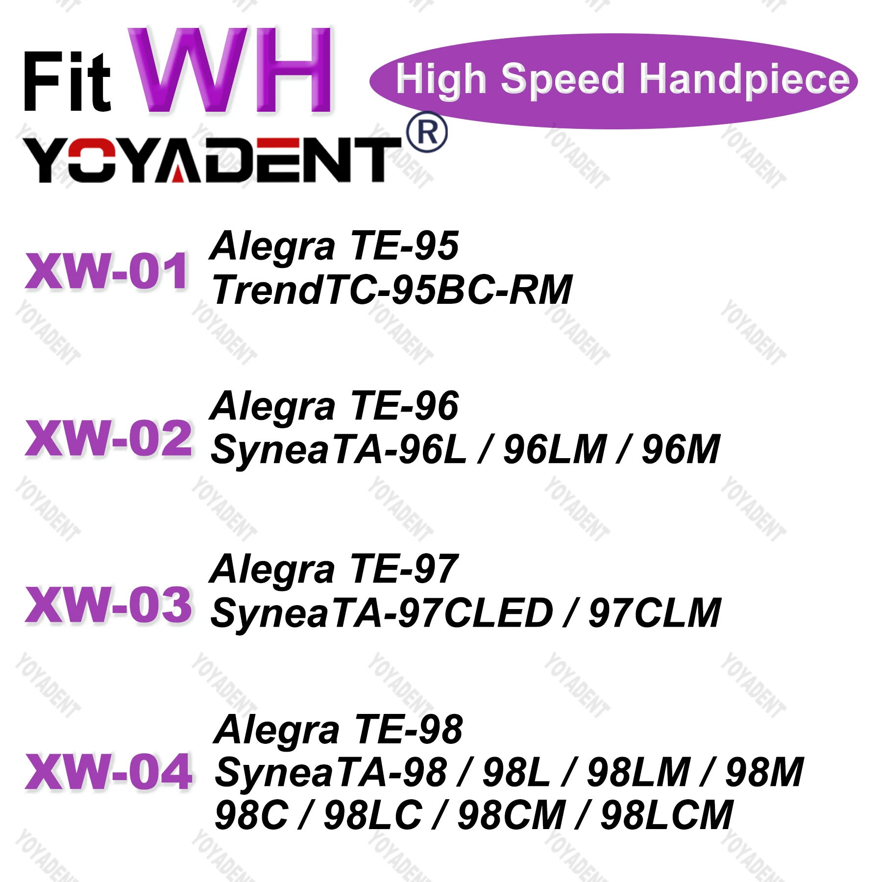 YOYADENT Dental-Turbinen-Kartusche passend für Alegra TE-97/LQ TA-97CLED / CLM Hochgeschwindigkeits-Handstück-Rotor Zahnmedizinprodukte – Detail 2