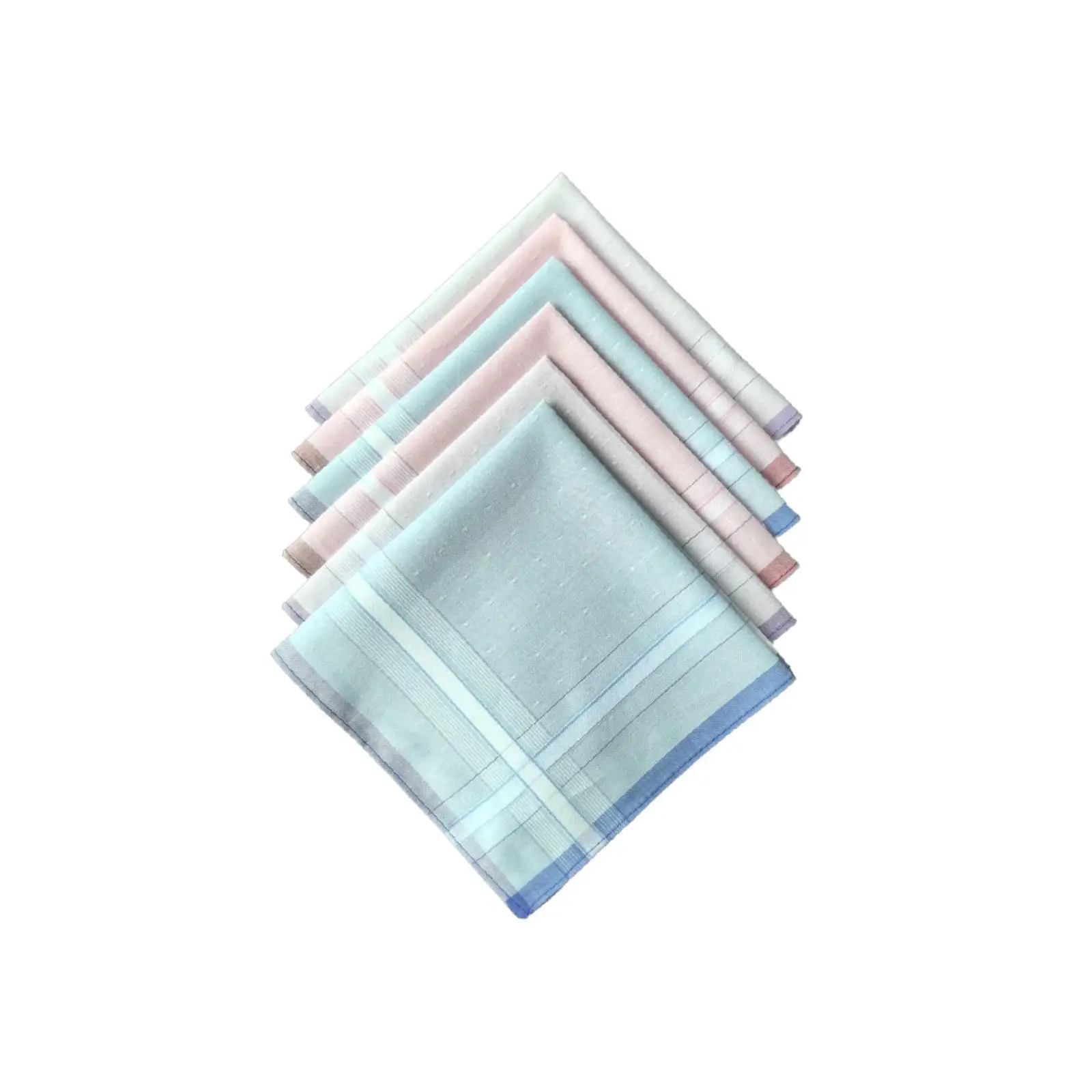 6x مناديل رجالية لمسح العرق، مناشف ناعمة للرجال، هدايا Clasc Hankies #1