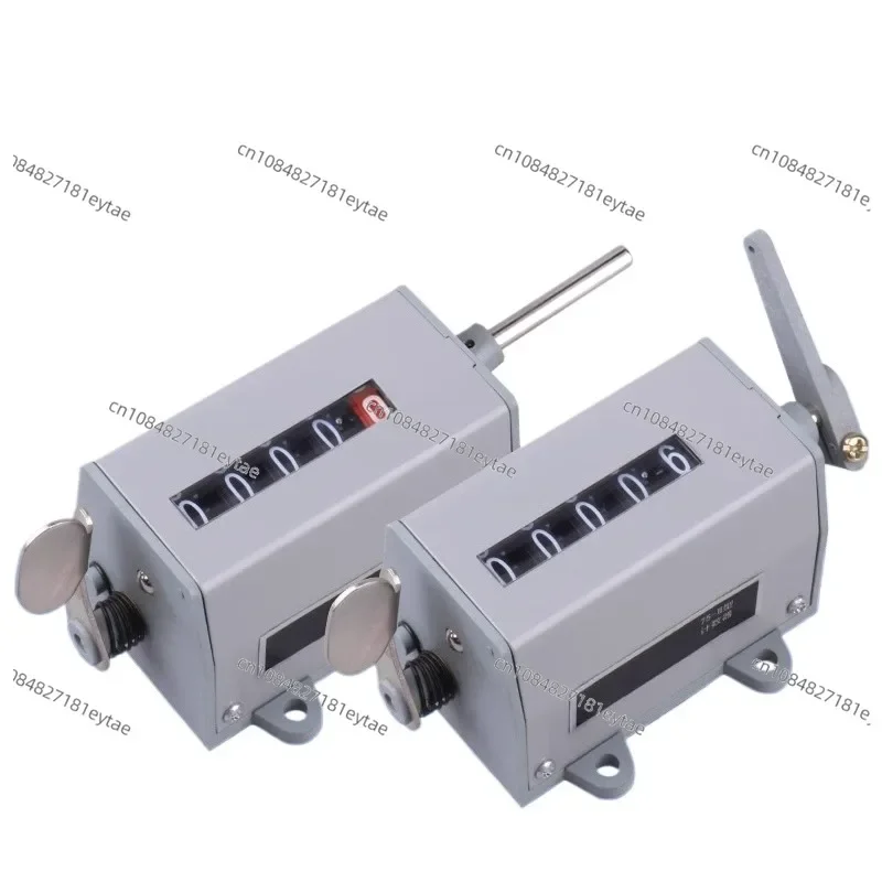 Punch mechanical counter manual pull type industrial revolution table 75-1 accumulated point hand crank