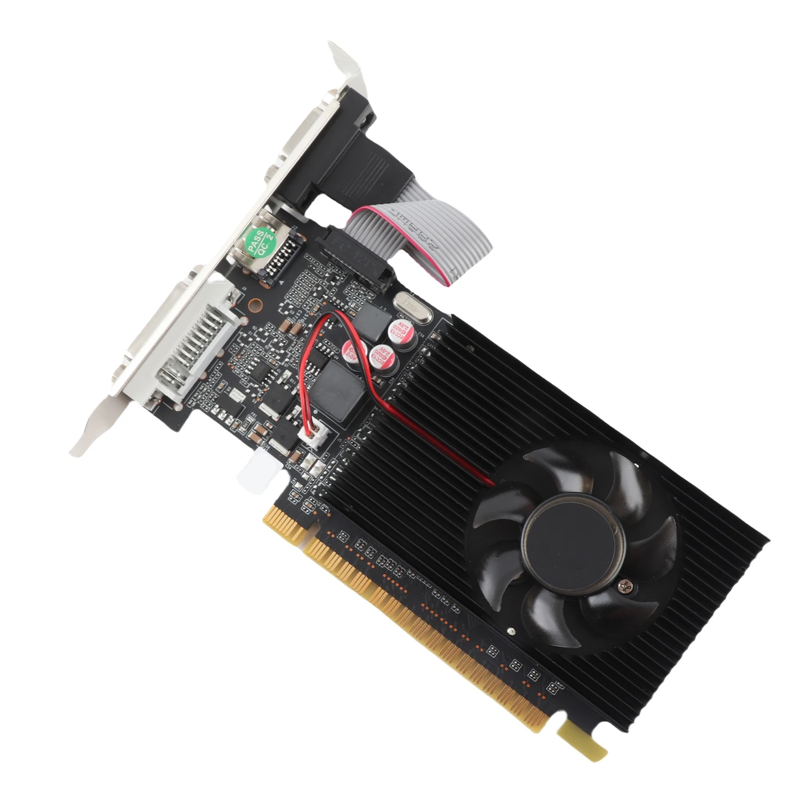 

Игровая видеокарта Интерфейс DVI VGA Plug and Play GT210 1 ГБ DDR3 64-битная видеокарта Частота памяти 500 МГц для настольных ПК