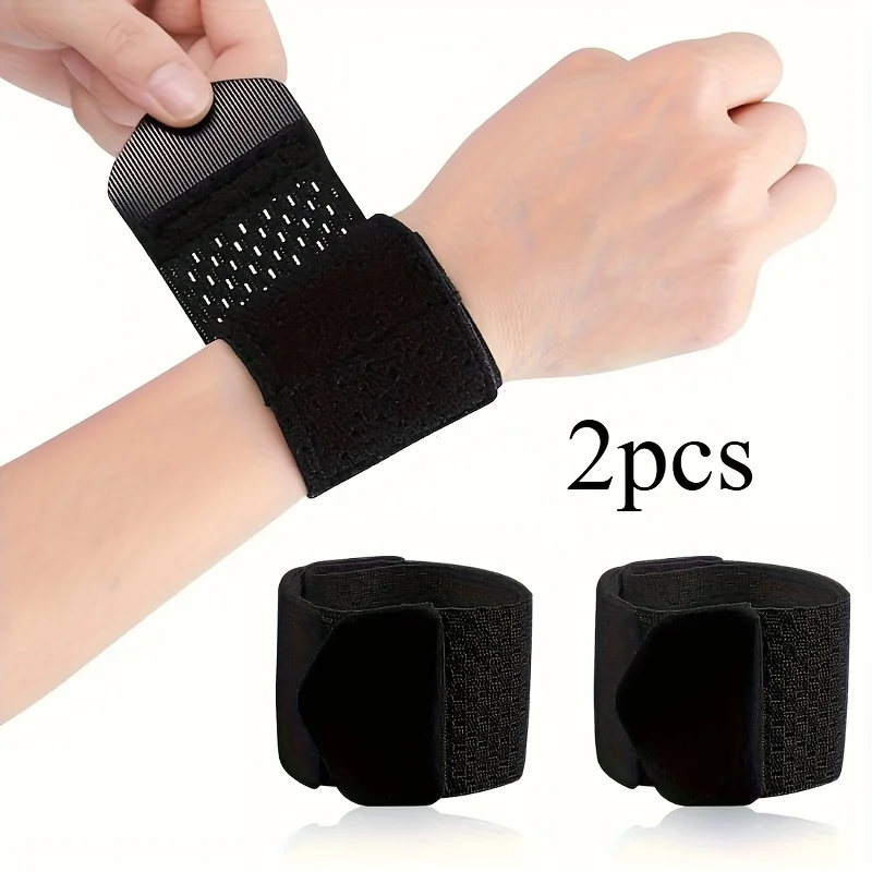 2pcs Wrist Support Straps, Ultra-Thin Compression Support Straps, Soft, High Elasticity, Adjustable Comfort, Suitable for Women
