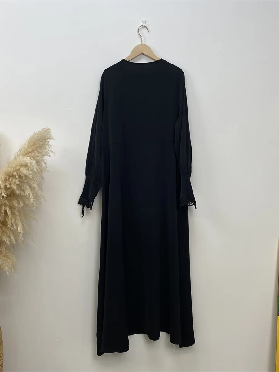 عباية تشاومينغ دبي Musulman De Mode فستان حجاب تركيا قفطان إسلامي ملابس إسلامية للنساء رداء متواضع قفطان ماروكين عيد 25