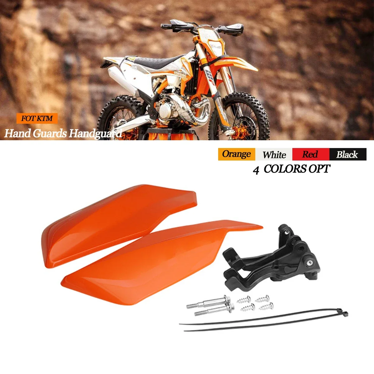 

Motorcycle Hand Guards Handguard Handlebar Protection For KTM SX SXF EXCF XCW XCF XC 50 65 85 125 150 250 350 450 500 2017-2024