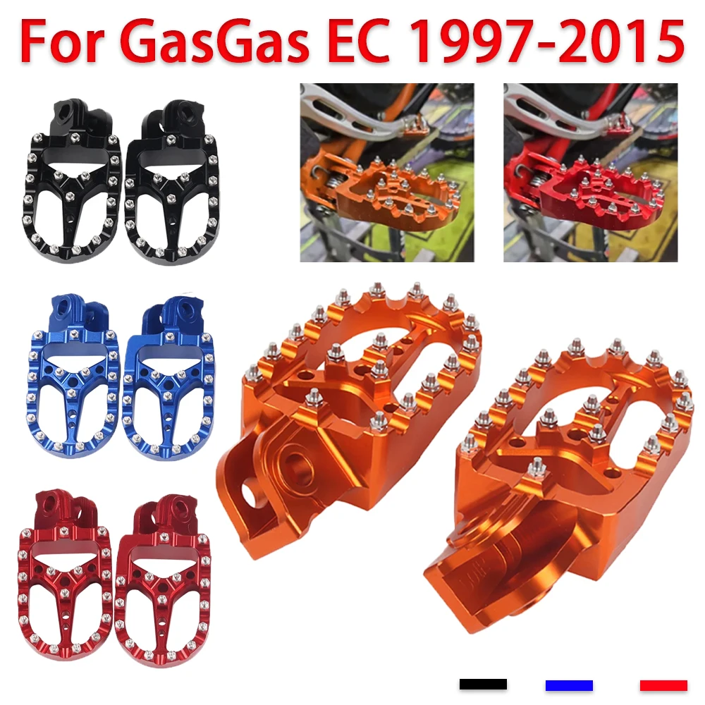 

For GasGas Gas Gas EC 50 125 200 250 300 450 515 EC125 EC200 EC250 EC300 EC450 Footrest Footpegs Foot Pegs Rests Accessories