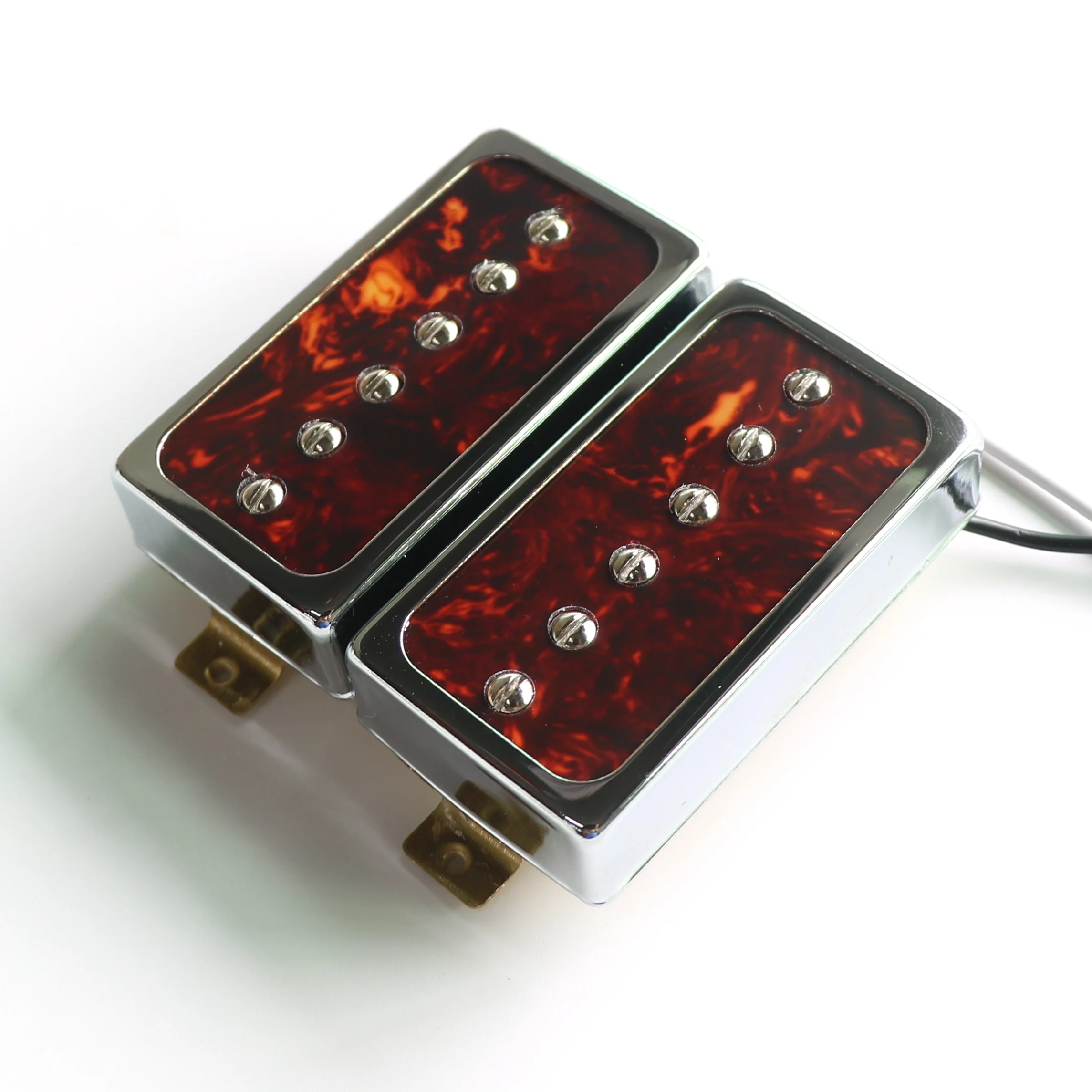 لؤلؤ مخصص-لؤلؤ السلحفاة غطاء الغيتار بيك آب ، النيكو 5 بار المغناطيس ، حجم Humbucker ، P90 رطل