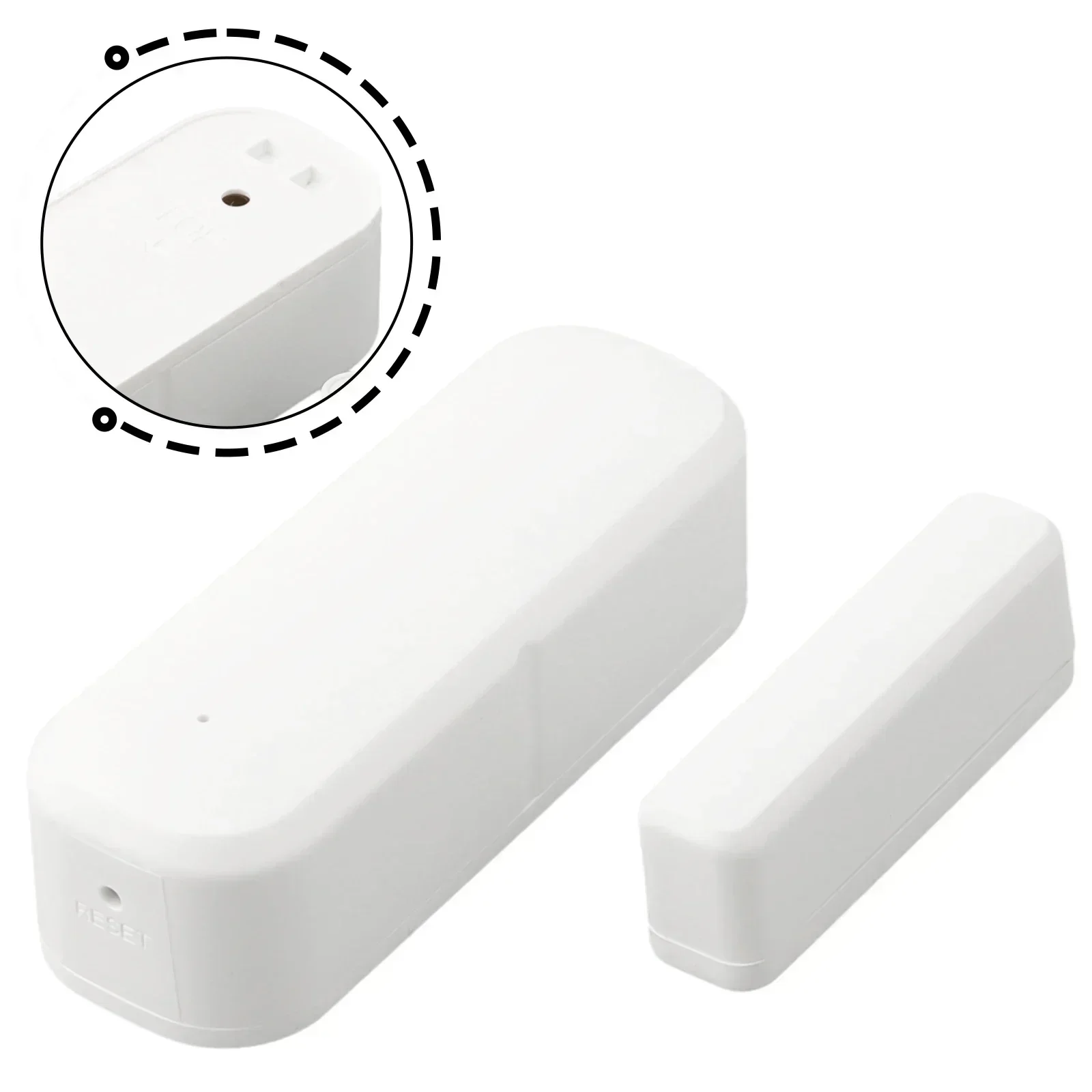 Imagem -04 - Tuya Wifi para Sensores de Porta Alexa Sensores de Porta de Alarme para Sensor de Janela Detectores de Porta de Casa Ferragens