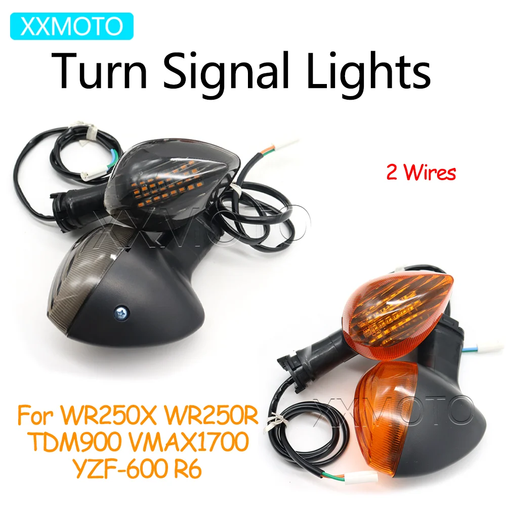 

For Yamaha WR250X WR250R WR 250X 250R TDM900 VMAX1700 VMAX 1700 YZF600 R6 Motorcycle Turn Signals Lights Indicators Lamps